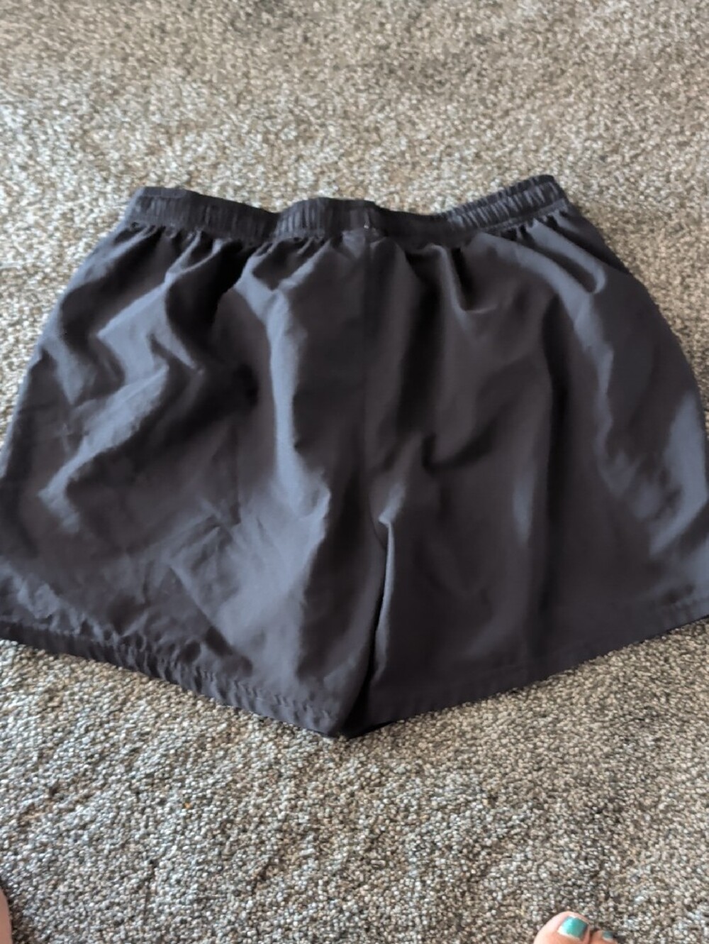 Gymshark Black Athletic Shorts with Logo - Picture 4 of 4